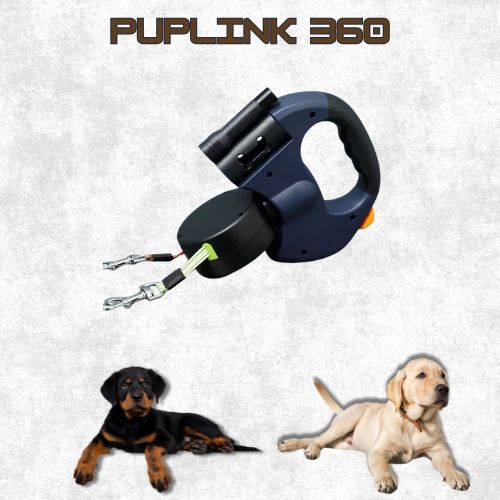 Retractable Dual Doggie Leash