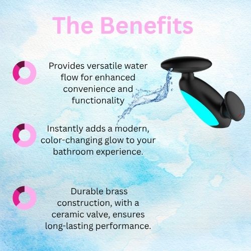 Big LED Basin Faucet