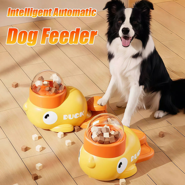 Duck Design Dog Treat Feeder